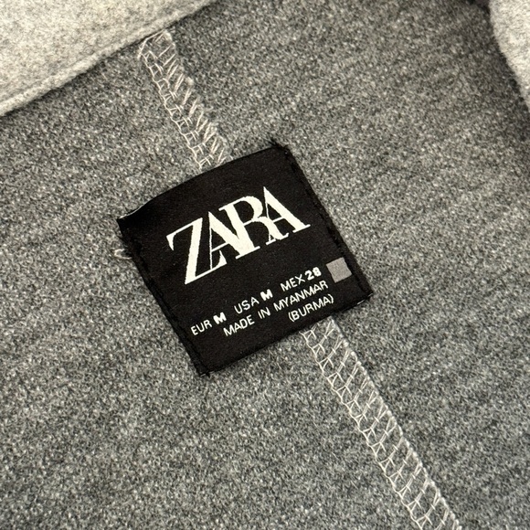 Zara trench coat pea coat - Picture 2 of 2